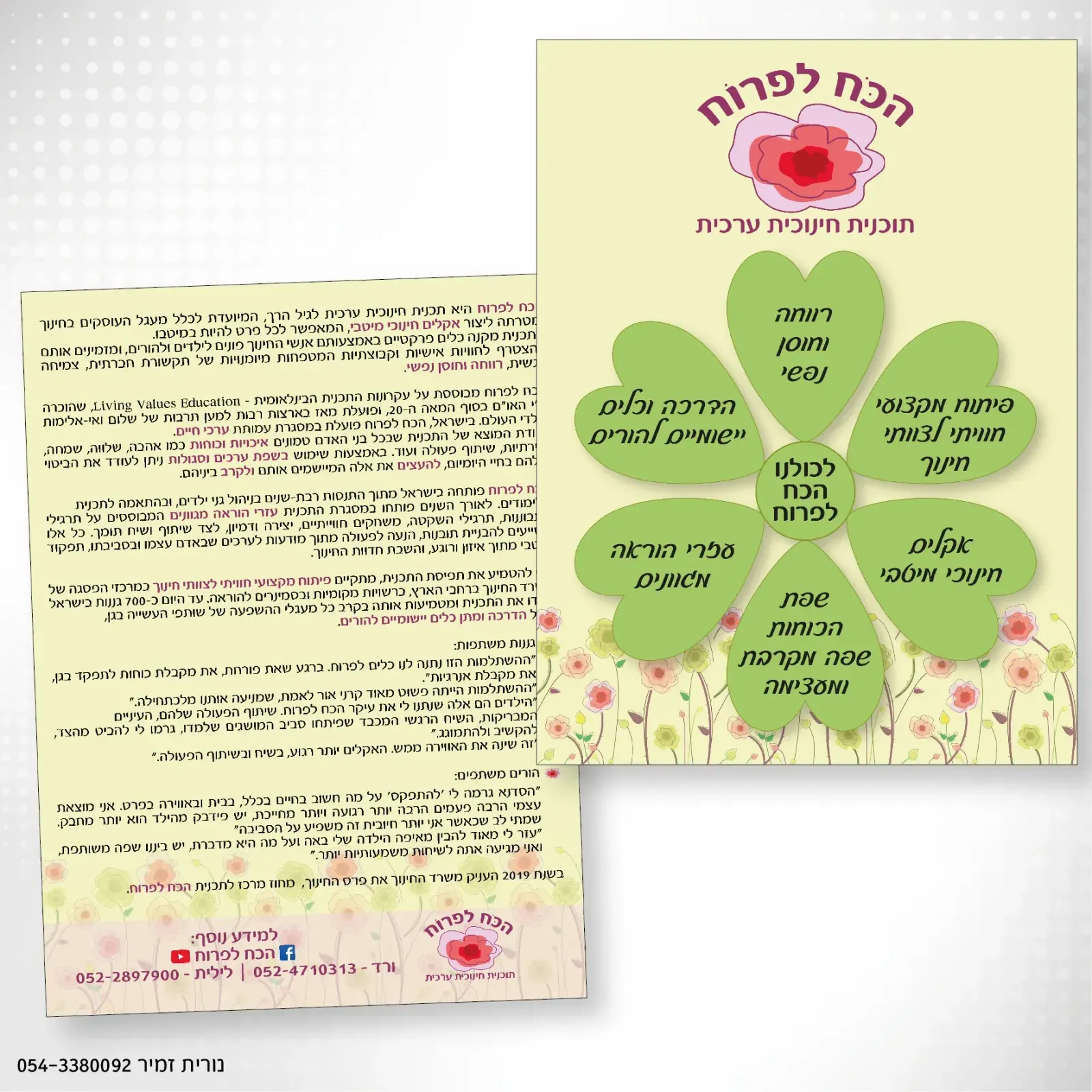 פלייר פרסום דיגיטלי / מודפס - 20