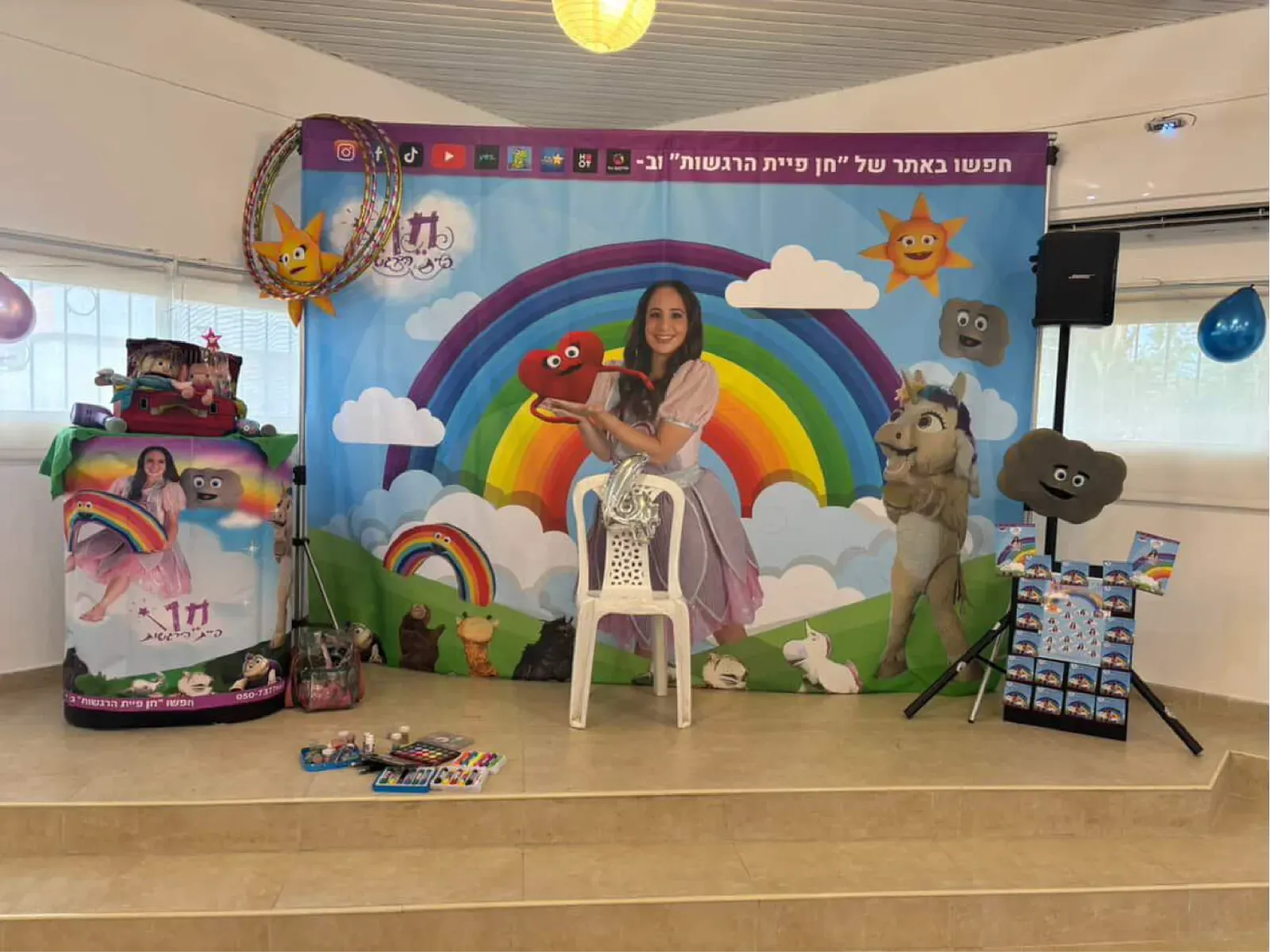 עיצוב קירות תצוגה / גב במה - 13